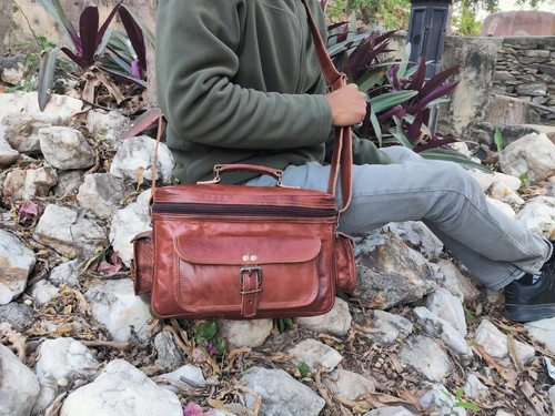 Borsa per fotocamera vintage