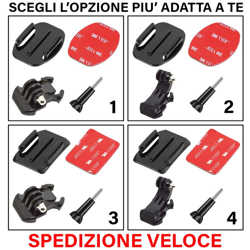 Supporto base piatta curva - supporto,